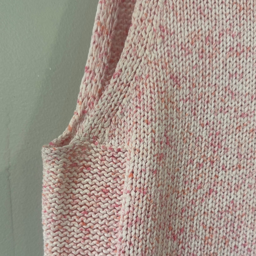 Kasper Pink Textured Sleeveless Top size Xl vintage 90 made Hong Kong - Picture 4 of 15